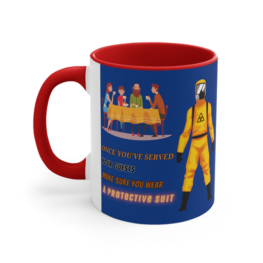 A Protective Suit - Accent Mug